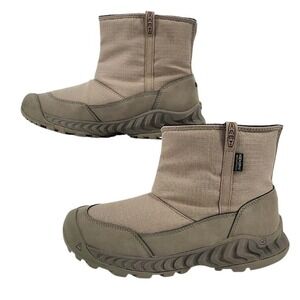 Keen Womens  Hood NXIS Brindle Waterproof Insulated Pull-on Boot Size 8.5